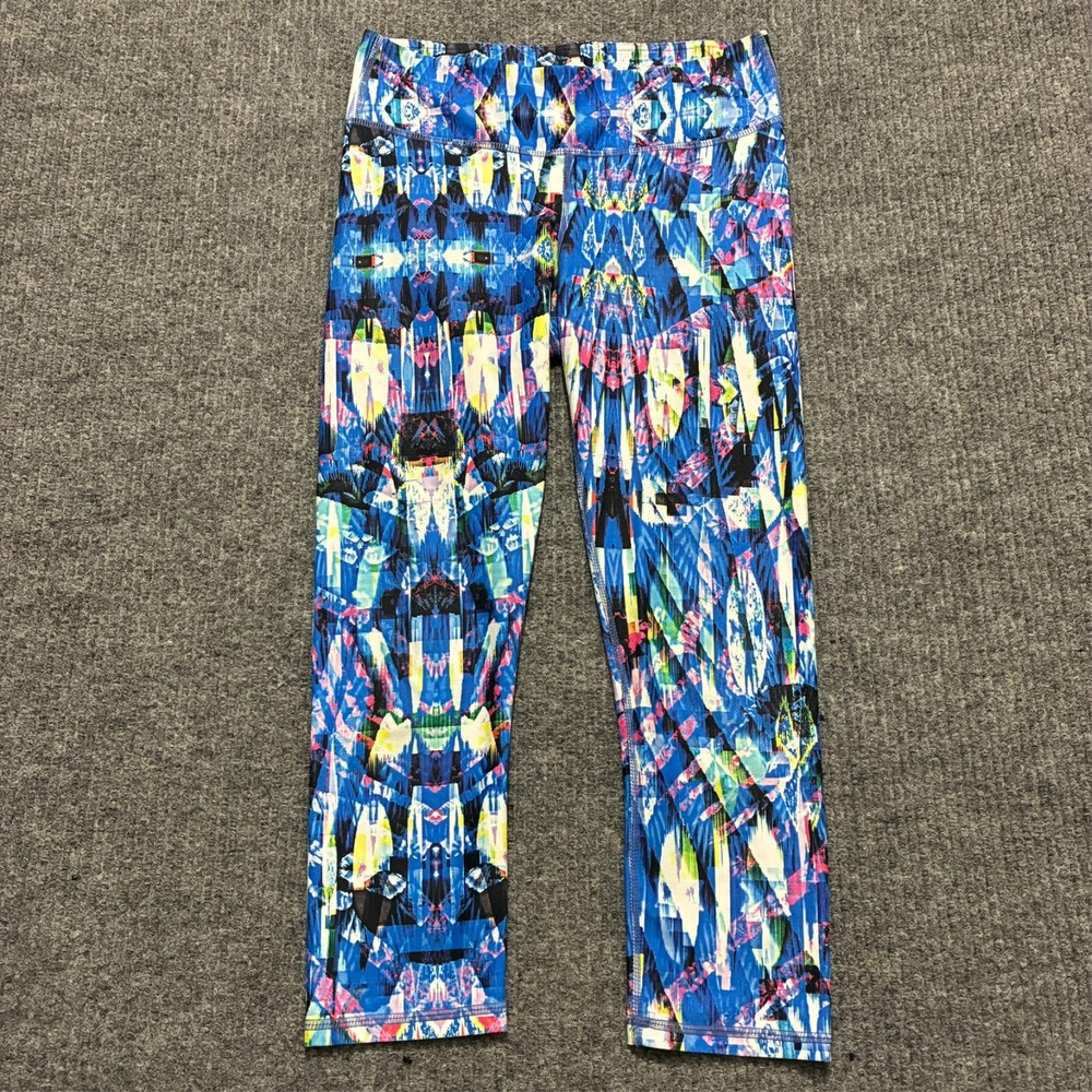 Fabletics Salar‎ Capri Leggings Womens Size XS Multicolor Pull On Yoga Workout